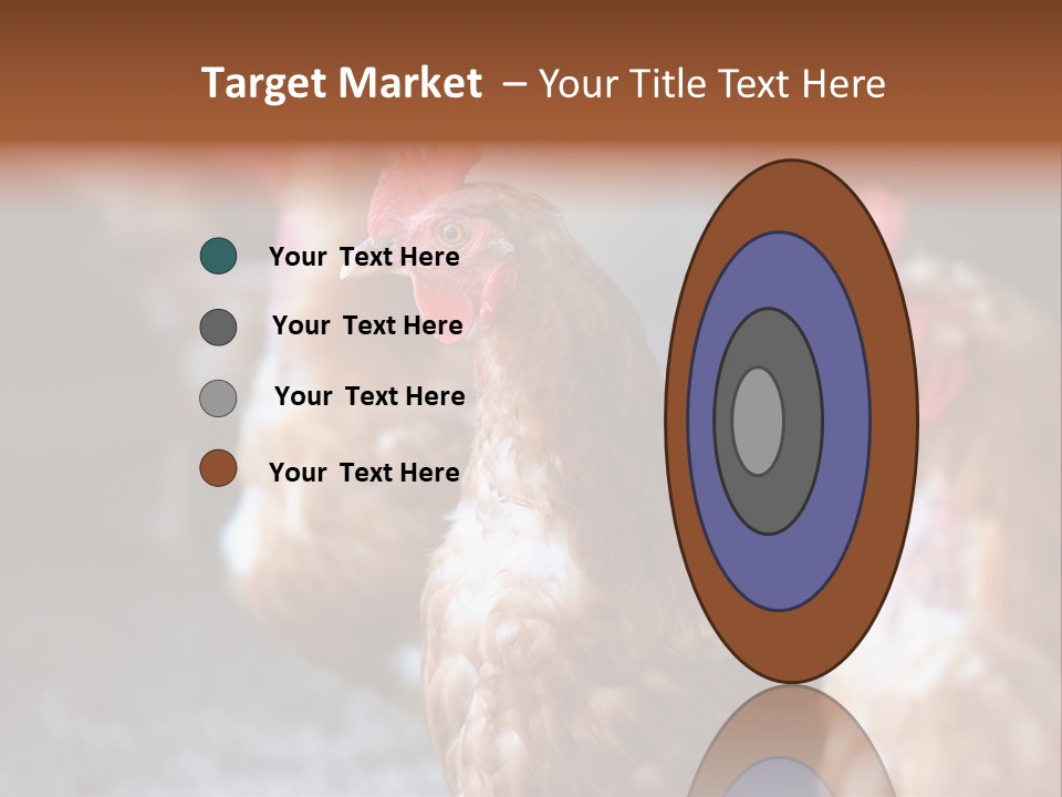 Egg Animal Leg PowerPoint Template