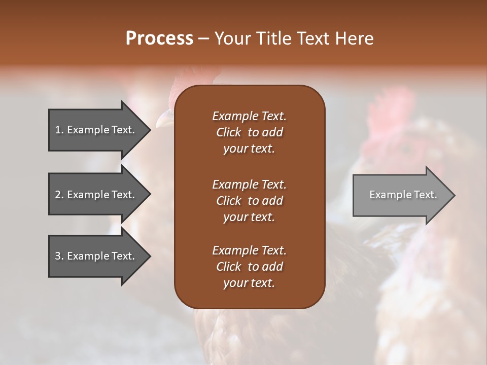 Egg Animal Leg PowerPoint Template