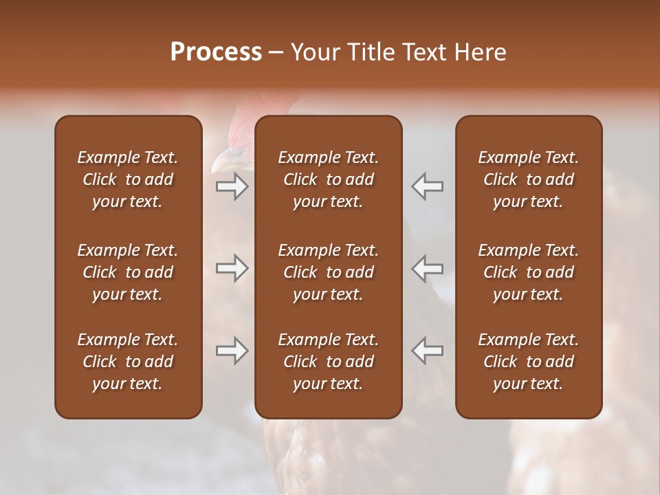 Egg Animal Leg PowerPoint Template