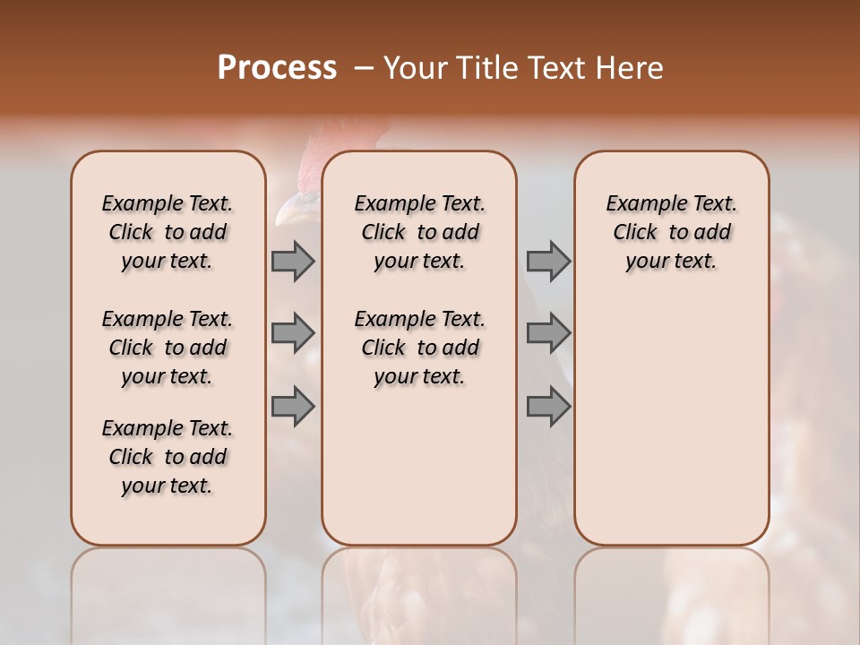 Egg Animal Leg PowerPoint Template