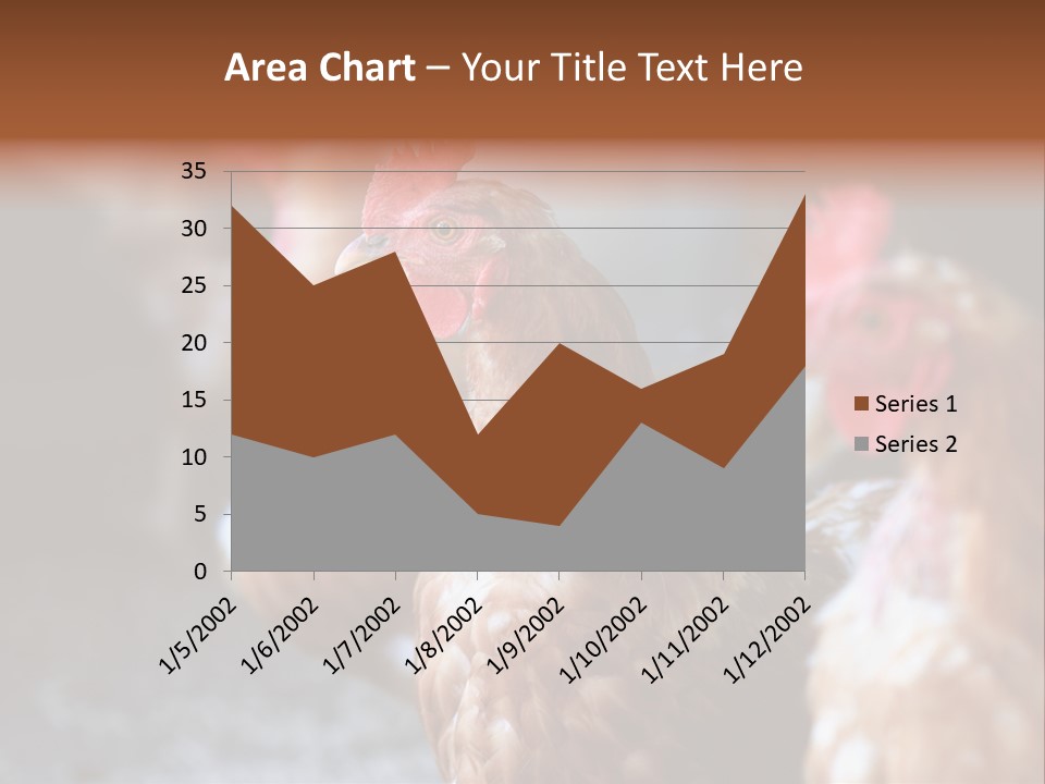 Egg Animal Leg PowerPoint Template
