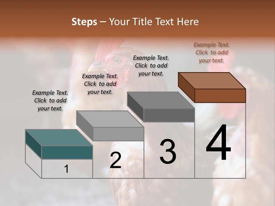 Egg Animal Leg PowerPoint Template
