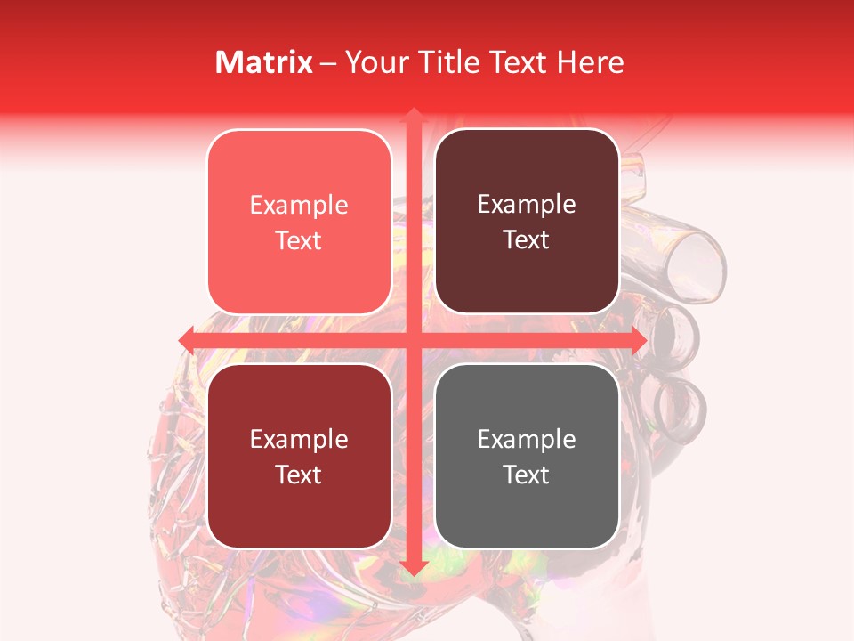 Cardiology Healthcare Model PowerPoint Template