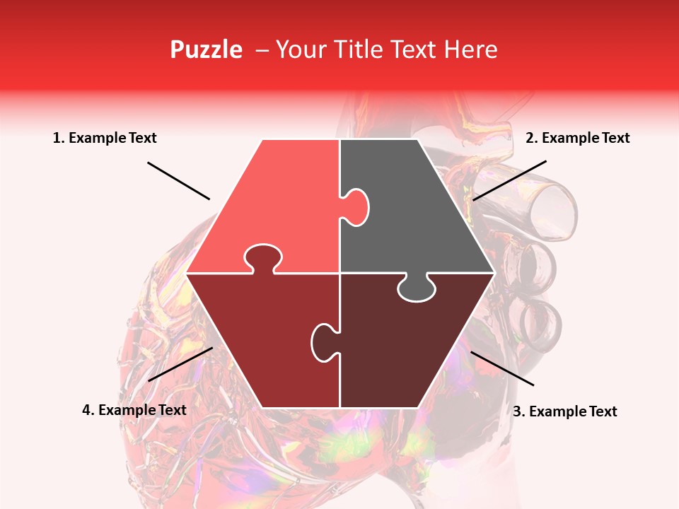 Cardiology Healthcare Model PowerPoint Template