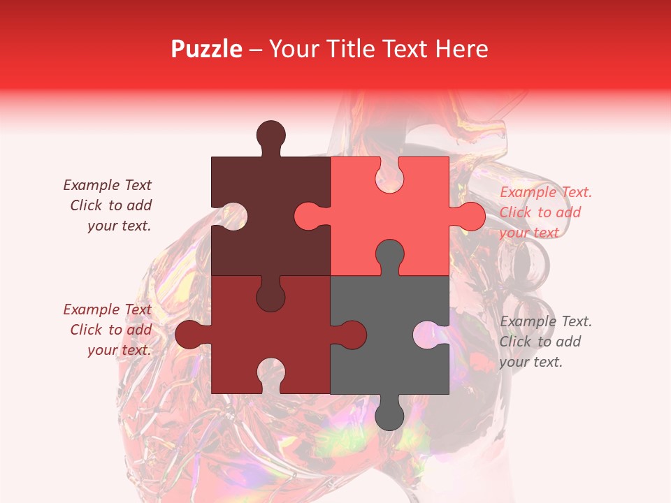Cardiology Healthcare Model PowerPoint Template