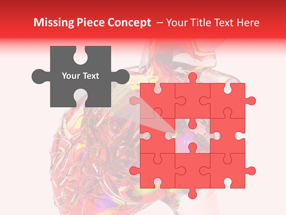 Cardiology Healthcare Model PowerPoint Template