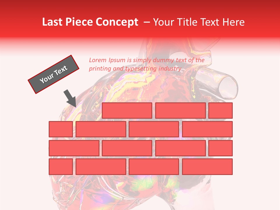 Cardiology Healthcare Model PowerPoint Template