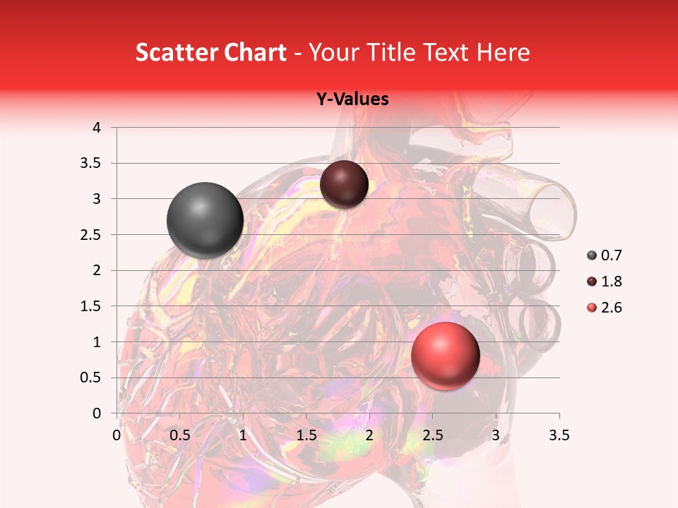 Cardiology Healthcare Model PowerPoint Template