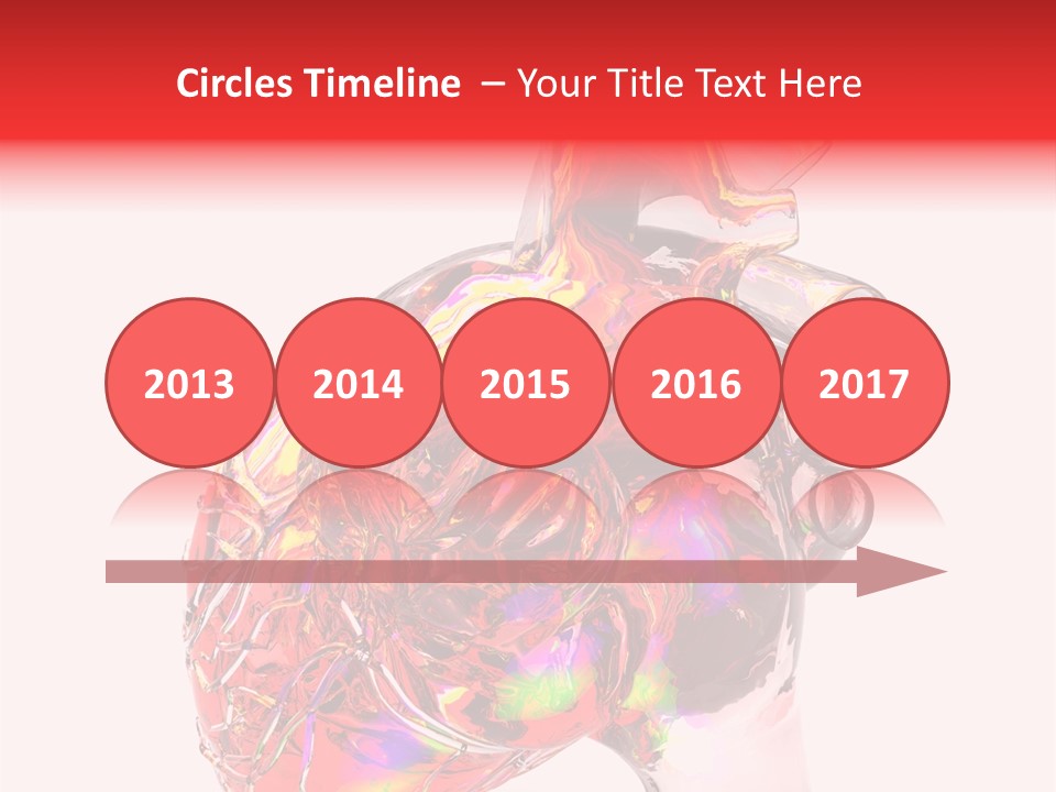 Cardiology Healthcare Model PowerPoint Template