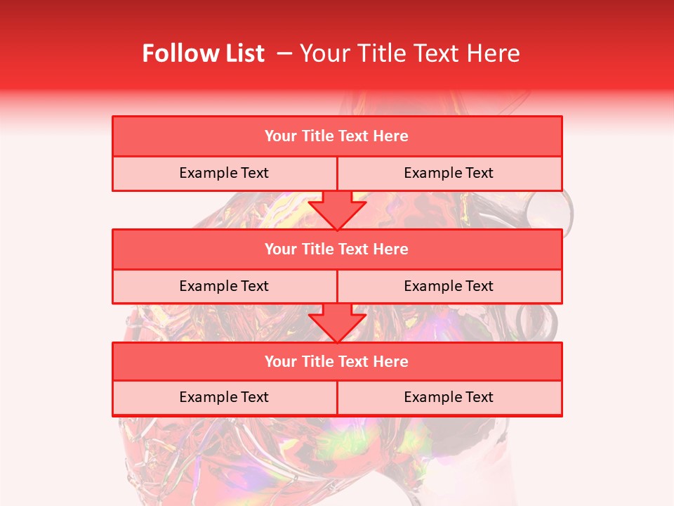 Cardiology Healthcare Model PowerPoint Template