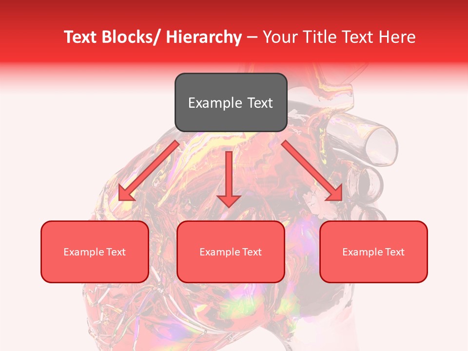 Cardiology Healthcare Model PowerPoint Template