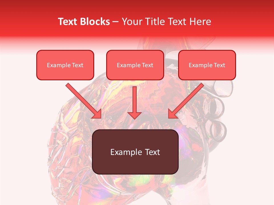 Cardiology Healthcare Model PowerPoint Template