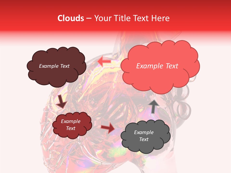 Cardiology Healthcare Model PowerPoint Template