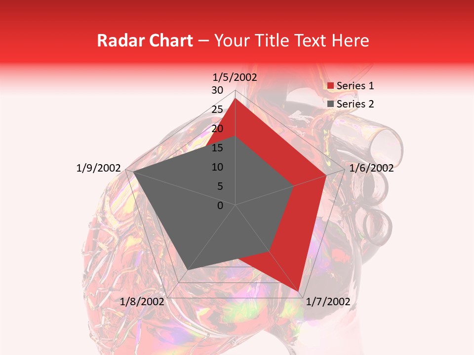 Cardiology Healthcare Model PowerPoint Template