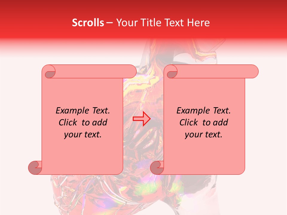 Cardiology Healthcare Model PowerPoint Template