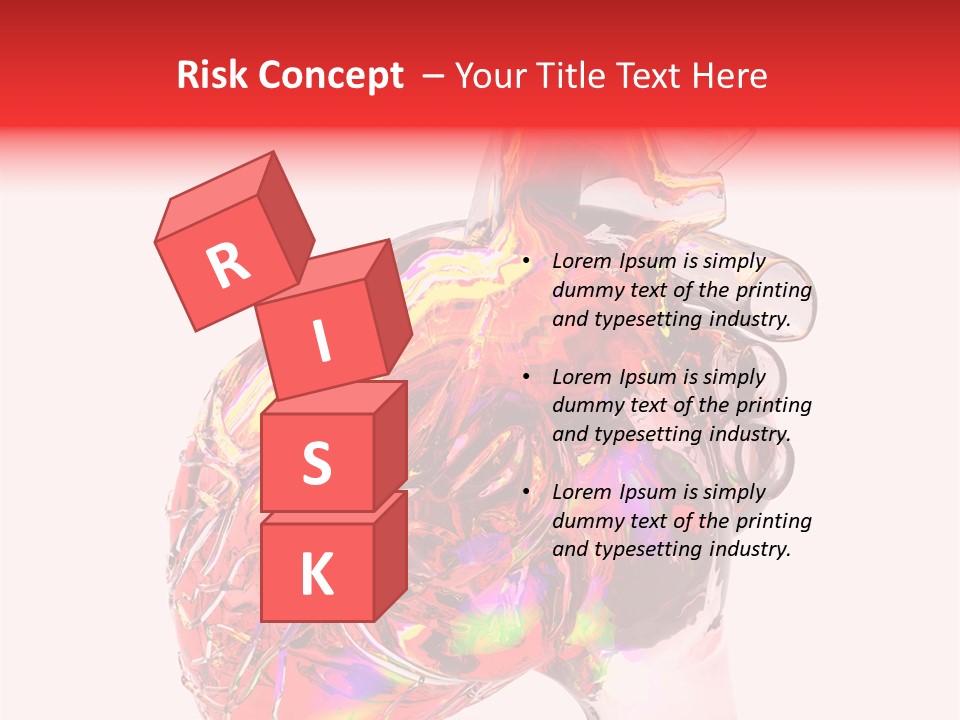 Cardiology Healthcare Model PowerPoint Template