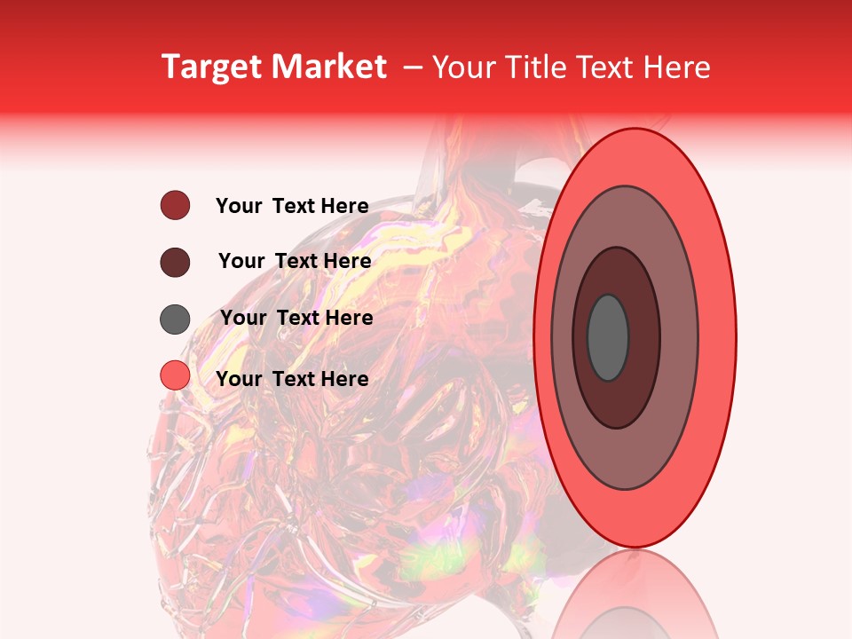 Cardiology Healthcare Model PowerPoint Template