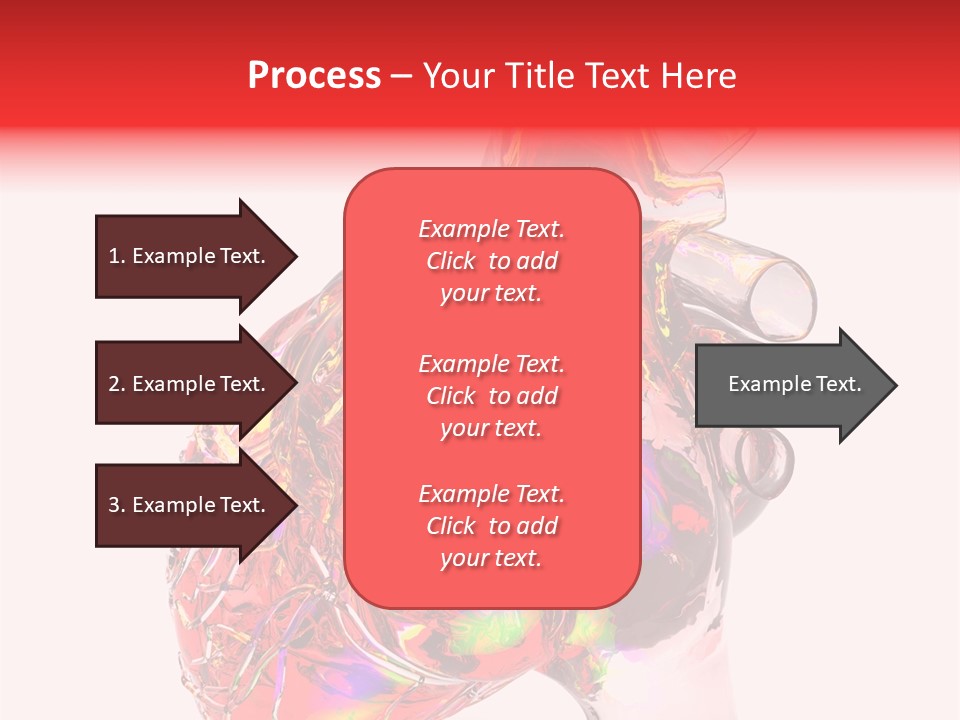 Cardiology Healthcare Model PowerPoint Template
