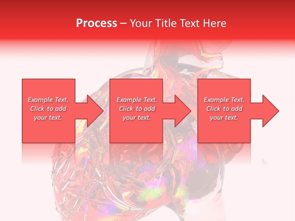 Cardiology Healthcare Model PowerPoint Template