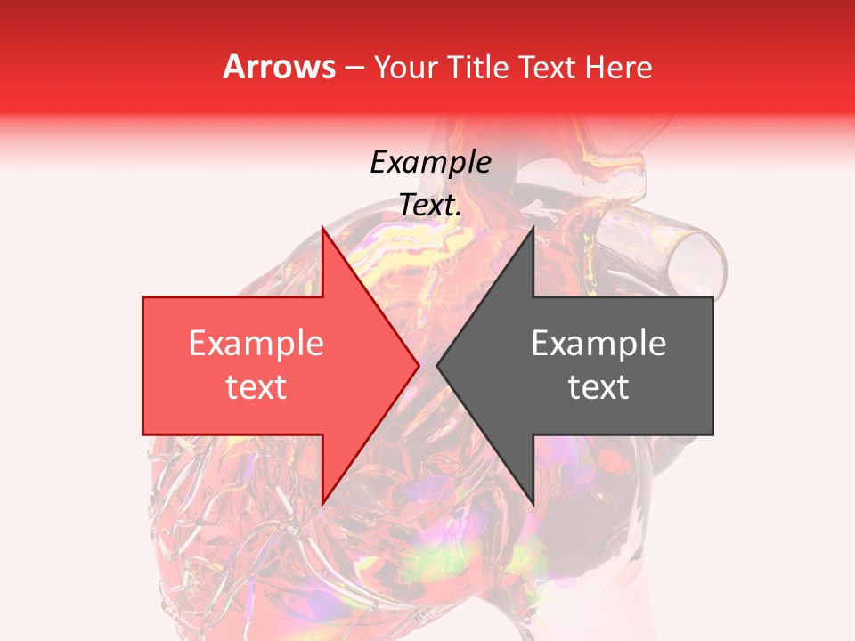 Cardiology Healthcare Model PowerPoint Template