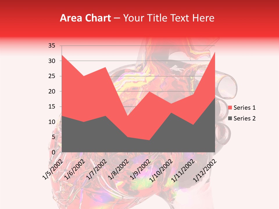 Cardiology Healthcare Model PowerPoint Template