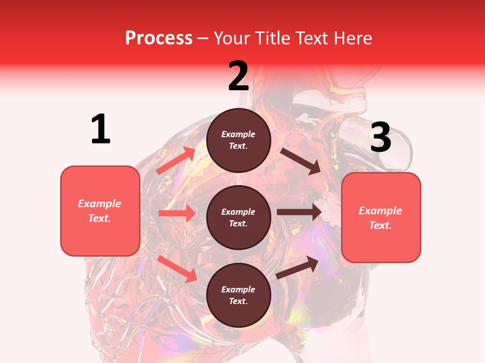 Cardiology Healthcare Model PowerPoint Template