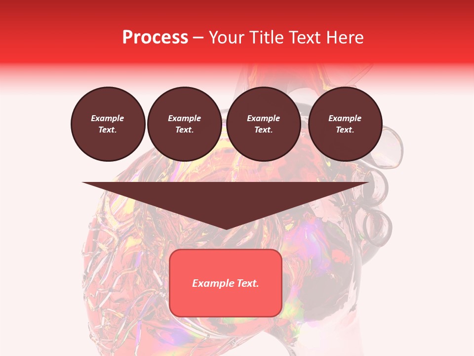 Cardiology Healthcare Model PowerPoint Template