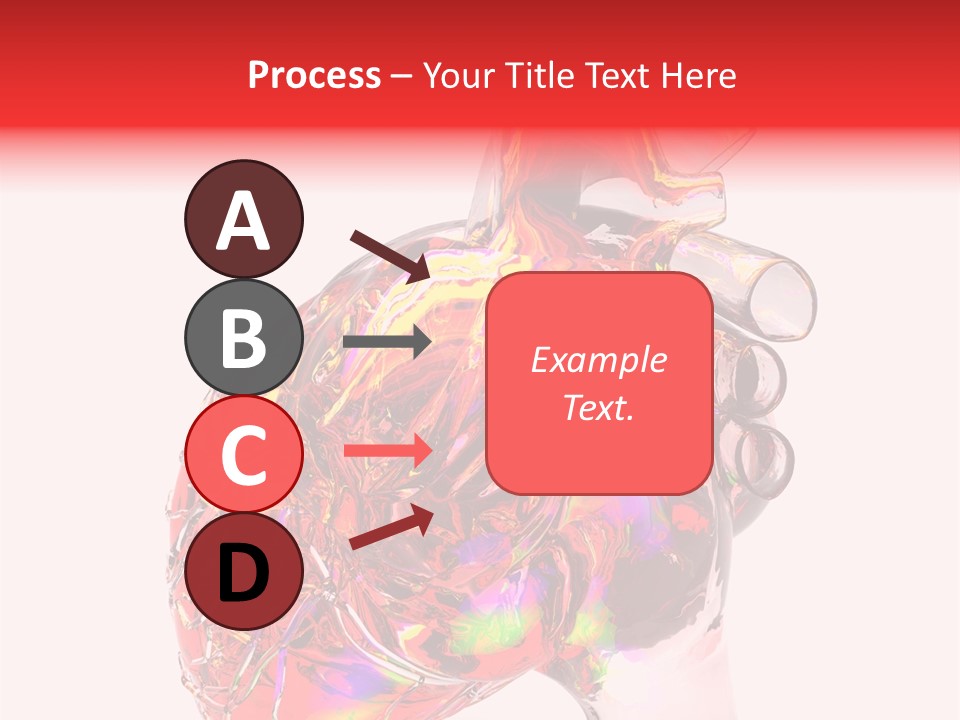 Cardiology Healthcare Model PowerPoint Template