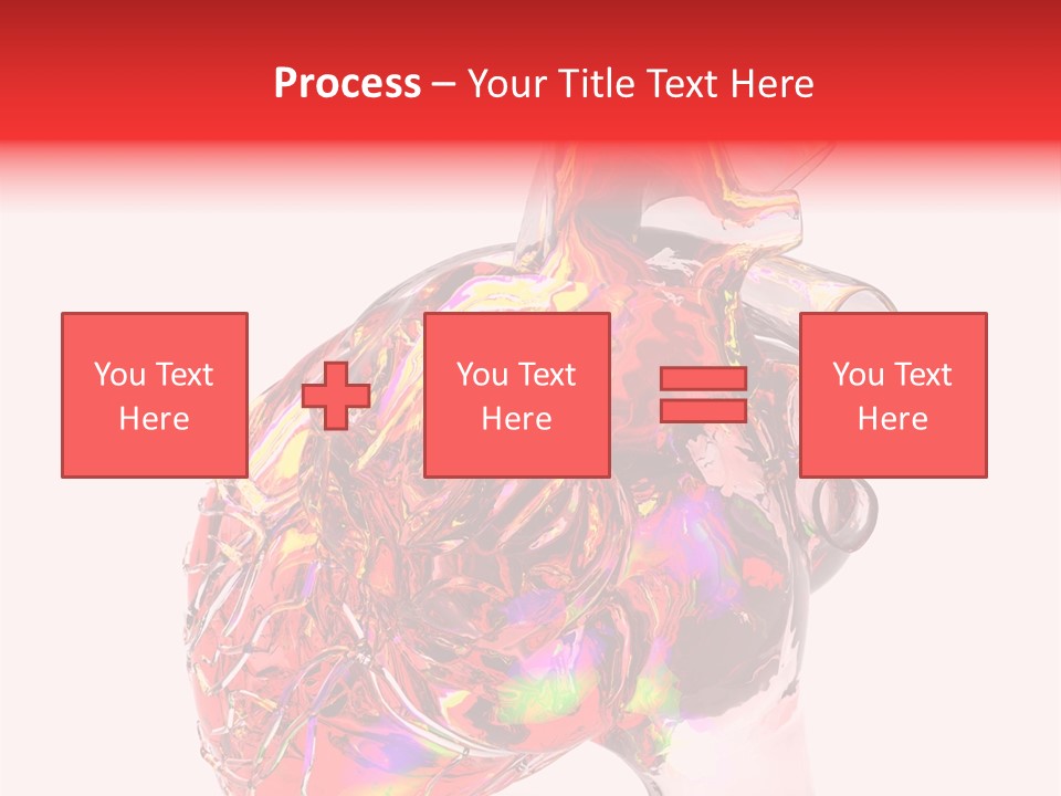 Cardiology Healthcare Model PowerPoint Template