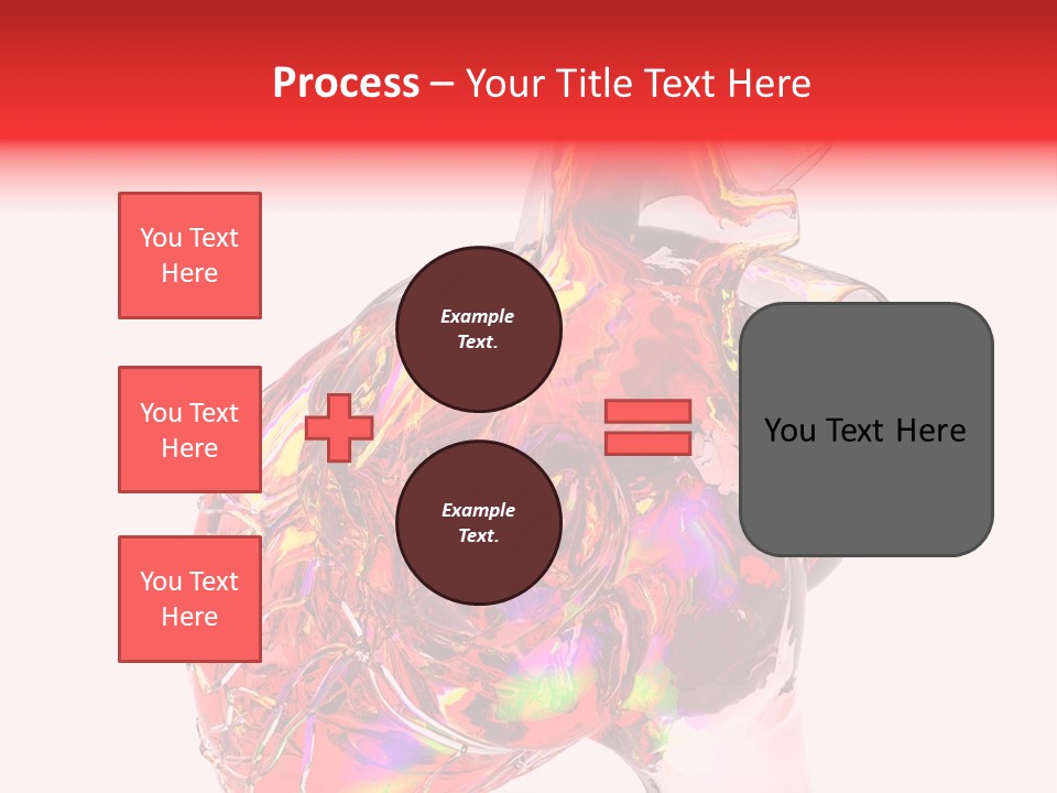 Cardiology Healthcare Model PowerPoint Template