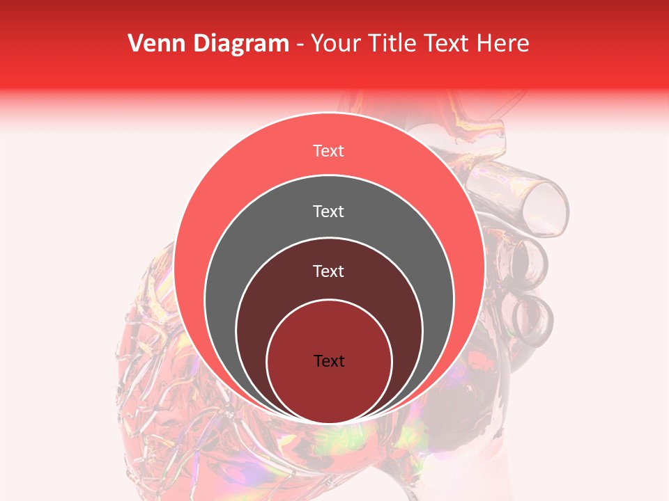 Cardiology Healthcare Model PowerPoint Template