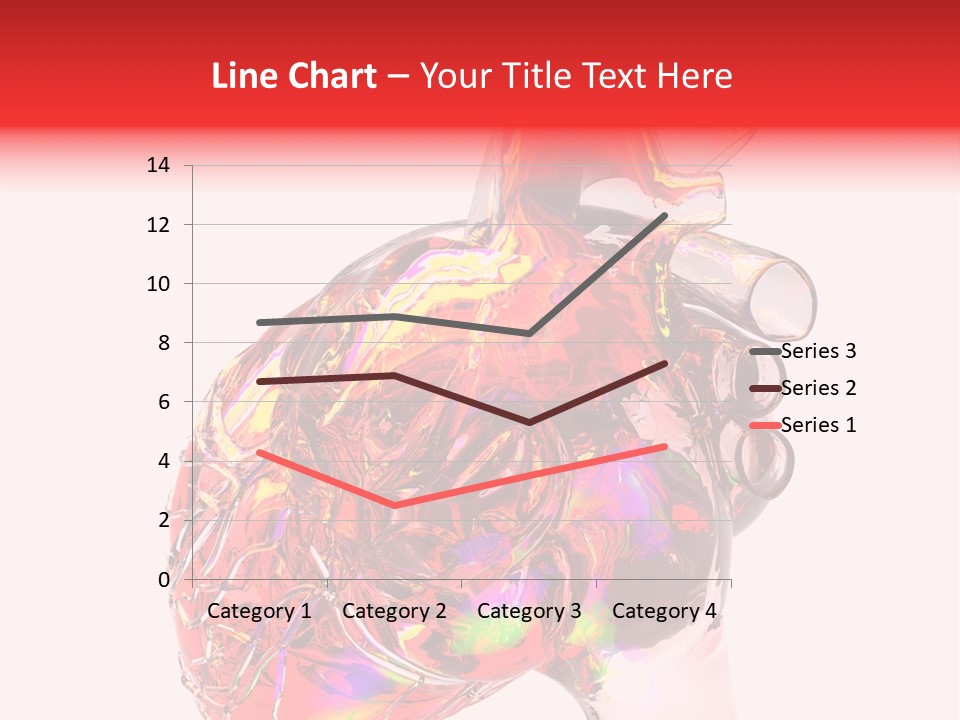 Cardiology Healthcare Model PowerPoint Template