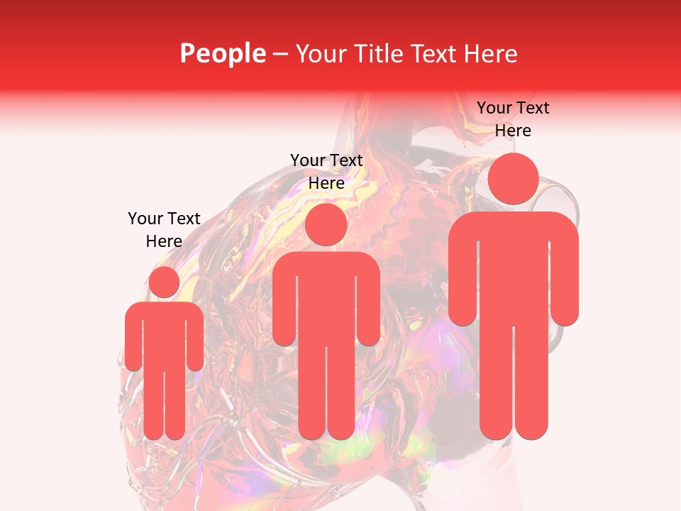Cardiology Healthcare Model PowerPoint Template