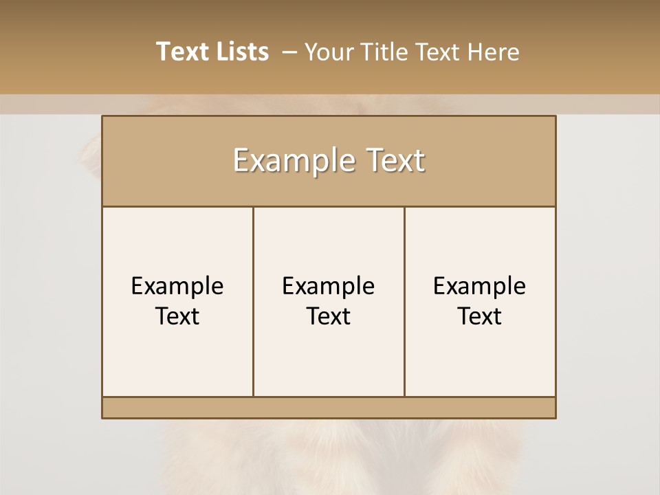 Baby Feline Young PowerPoint Template