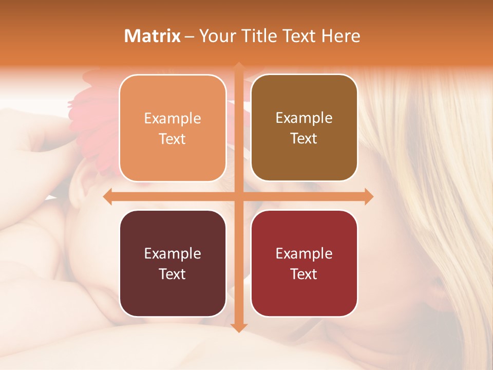 Closeup Cheerful Cute PowerPoint Template