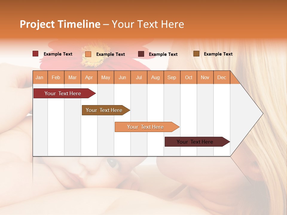 Closeup Cheerful Cute PowerPoint Template