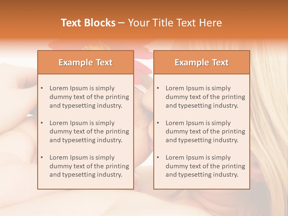 Closeup Cheerful Cute PowerPoint Template