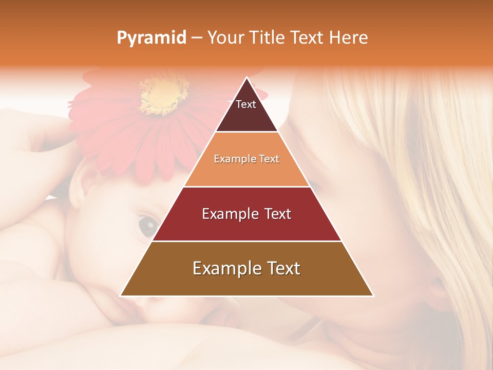 Closeup Cheerful Cute PowerPoint Template