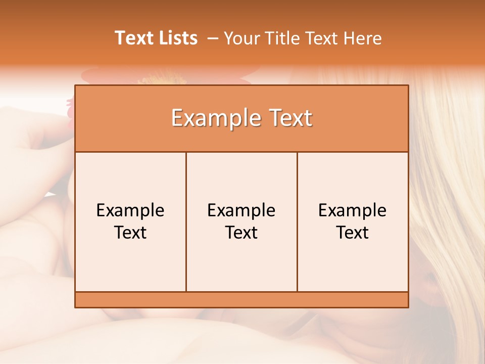 Closeup Cheerful Cute PowerPoint Template