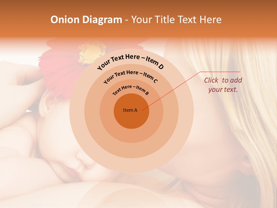 Closeup Cheerful Cute PowerPoint Template