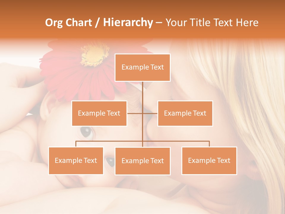 Closeup Cheerful Cute PowerPoint Template