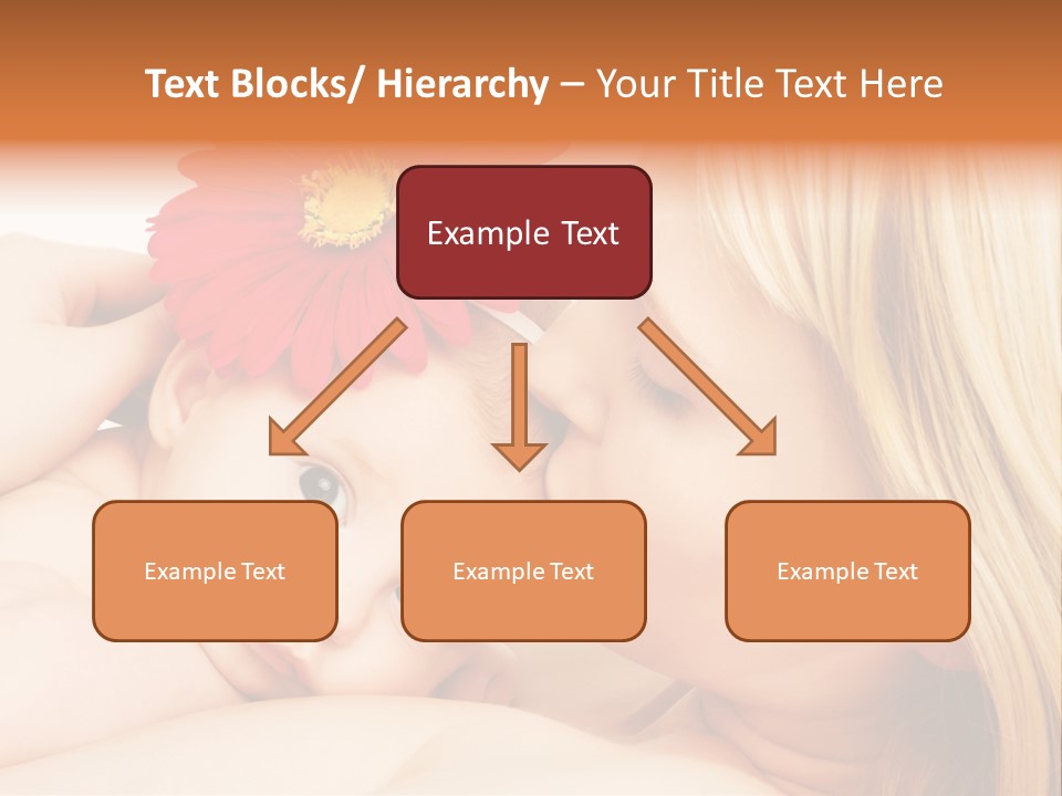 Closeup Cheerful Cute PowerPoint Template