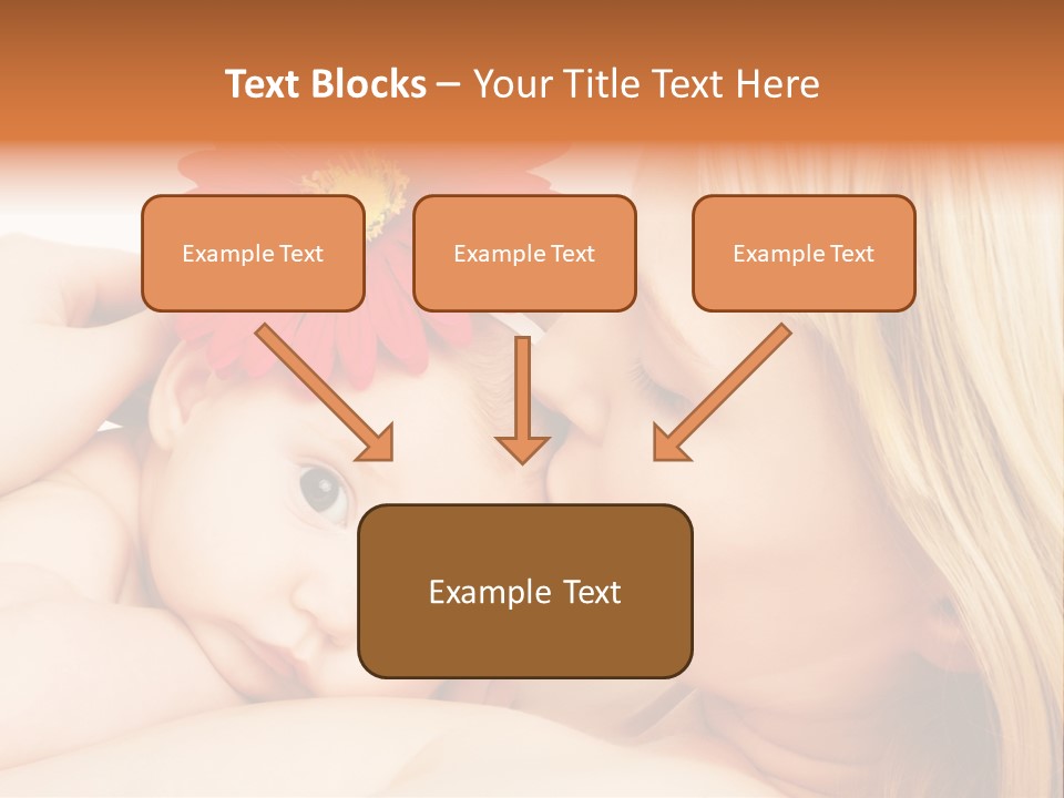 Closeup Cheerful Cute PowerPoint Template