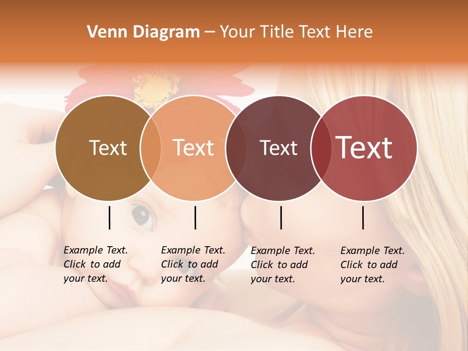 Closeup Cheerful Cute PowerPoint Template