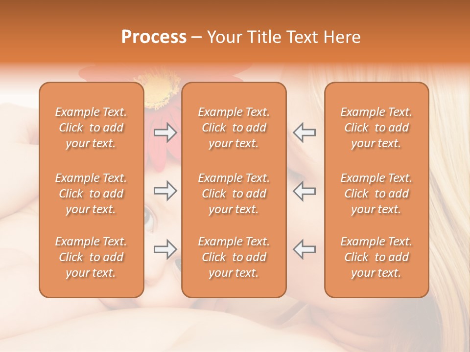 Closeup Cheerful Cute PowerPoint Template