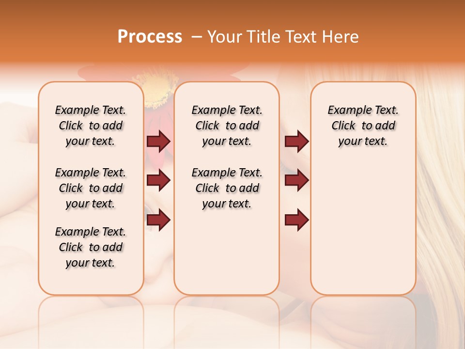 Closeup Cheerful Cute PowerPoint Template
