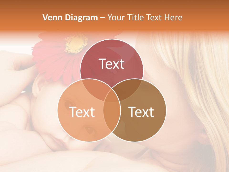 Closeup Cheerful Cute PowerPoint Template