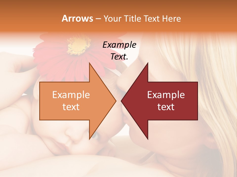 Closeup Cheerful Cute PowerPoint Template