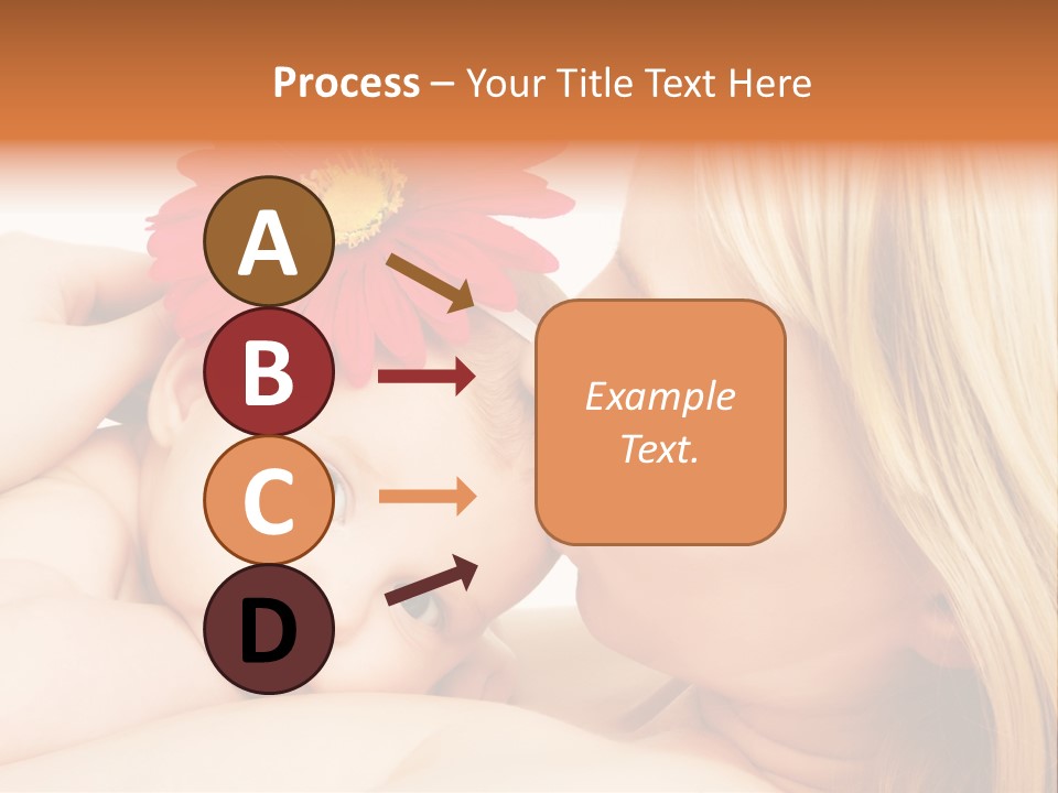 Closeup Cheerful Cute PowerPoint Template