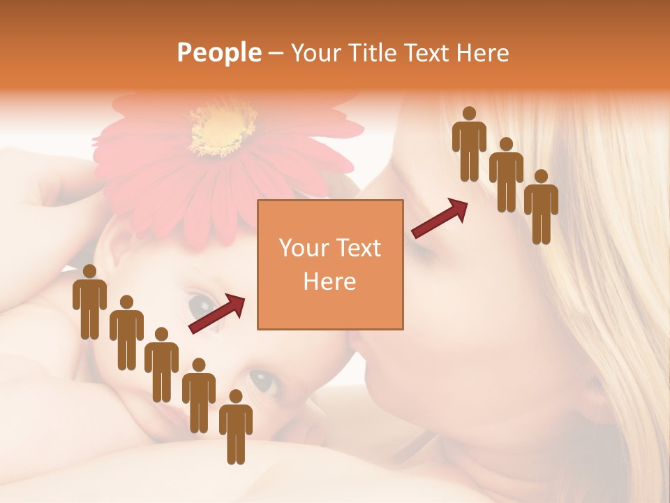 Closeup Cheerful Cute PowerPoint Template